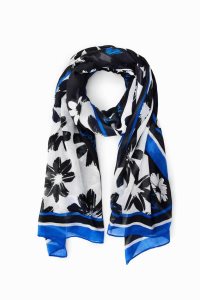 Bufandas Desigual Arty rectangular floral foulard Mujer | BJF294537