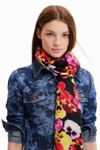 Bufandas Desigual Rectangular floral foulard Mujer | MGY725860