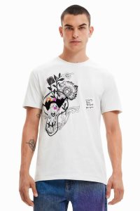 Camisa Polo Desigual Skull and flowers Hombre | BED671594