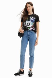 Camiseta Desigual Disney's Mickey Mouse arty Mujer | HGR683507