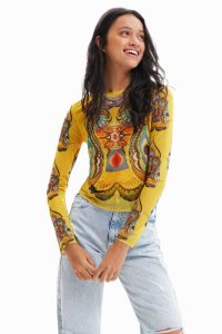 Camiseta Desigual M. Christian Lacroix tulle tapestry Mujer | JAE897431