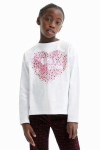 Camiseta Desigual Sequin splatter Niña | CNO539784