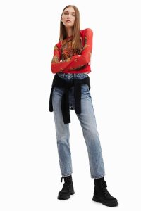 Jeans Desigual Directo ankle grazer Mujer | CVJ410358