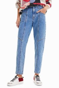 Jeans Desigual Seamed mom Mujer | BIV165879