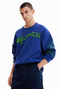 Sudaderas Desigual Oversize Joyfulness Hombre | GCA648153