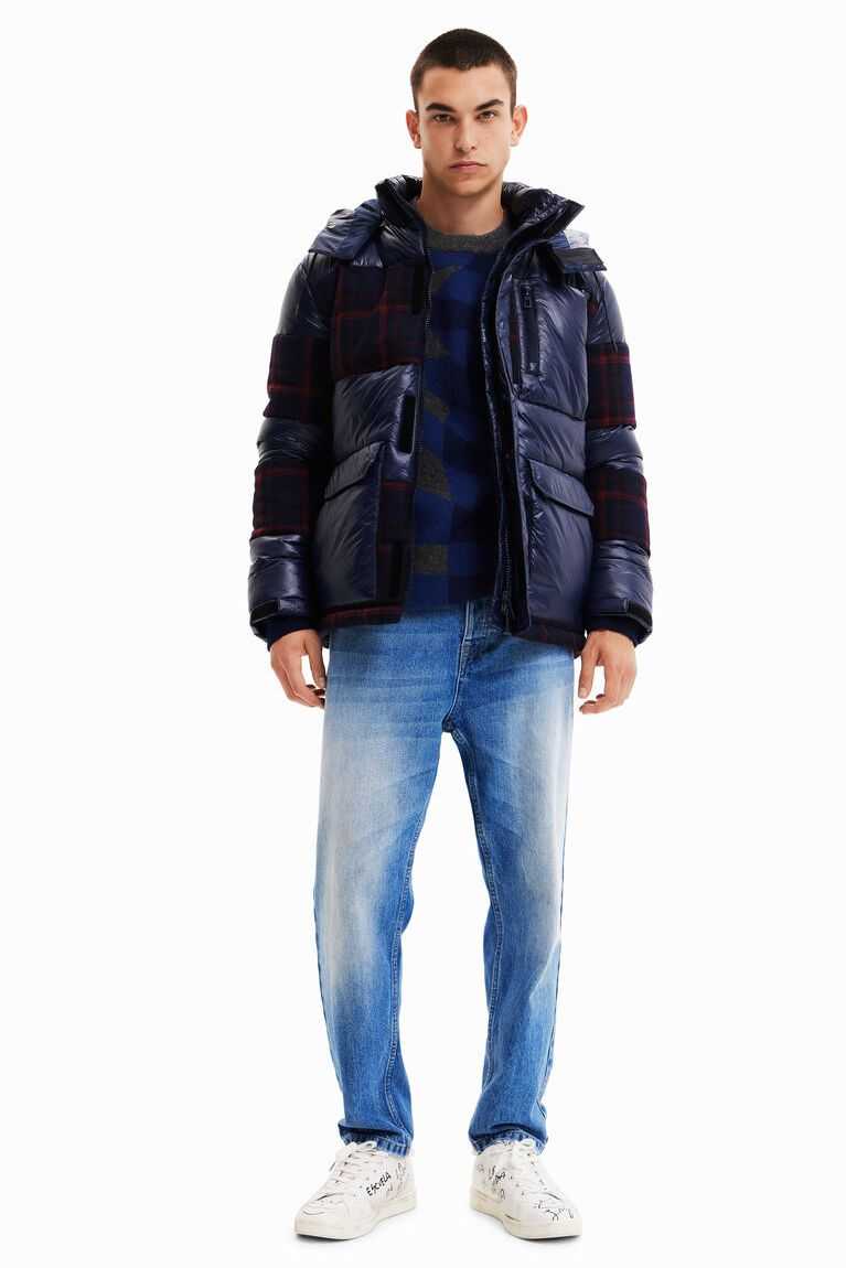 Abrigos Desigual Acolchado patchwork Hombre | GUX053129