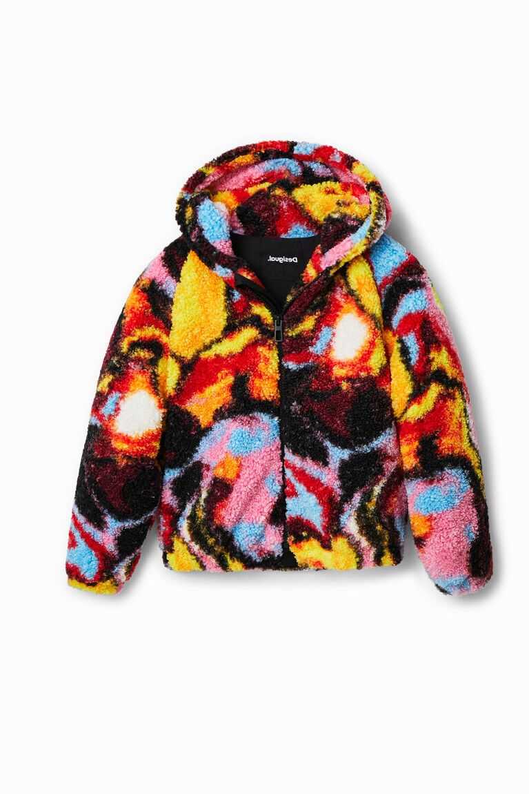 Abrigos Desigual Digital print fleece Niña | BML680315