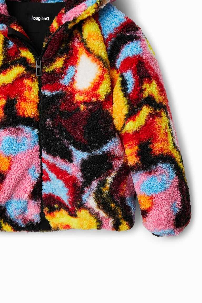 Abrigos Desigual Digital print fleece Niña | BML680315