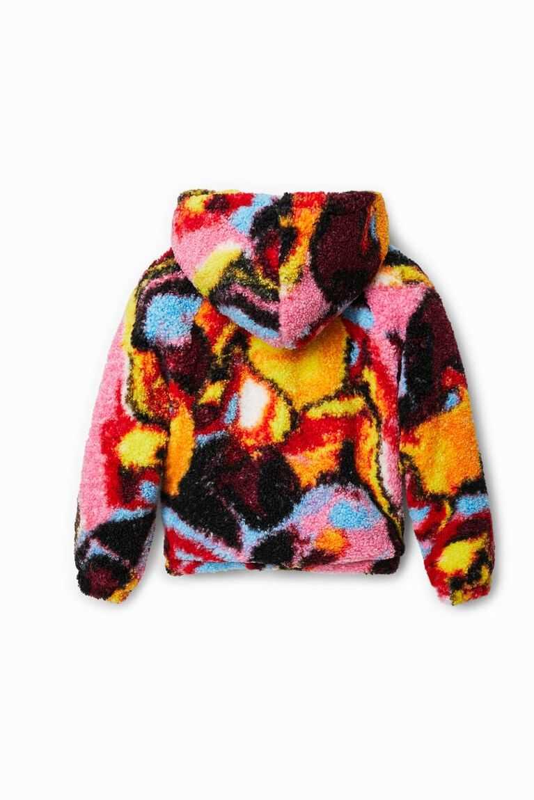 Abrigos Desigual Digital print fleece Niña | BML680315