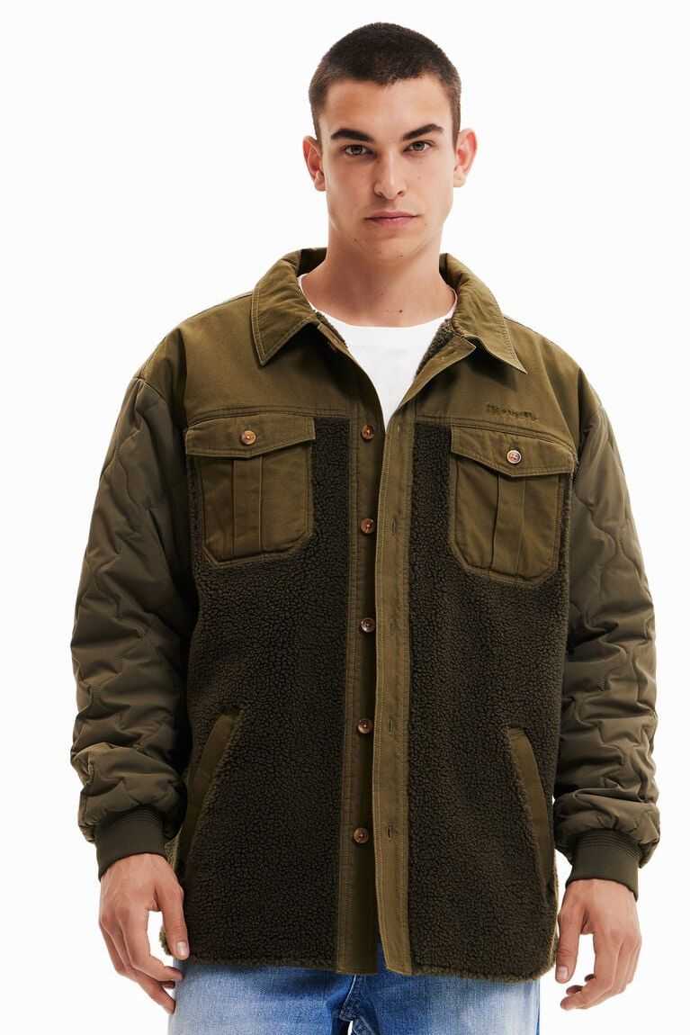 Abrigos Desigual Military parka with pockets Hombre | DKE492571