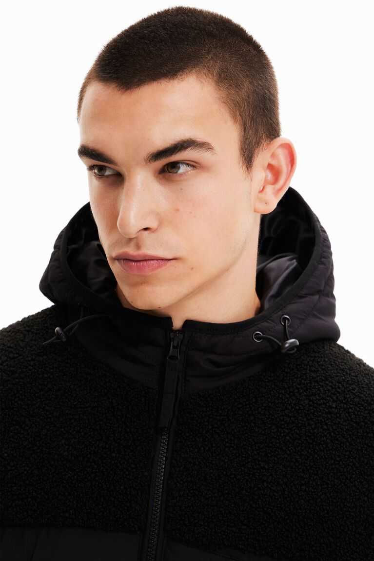 Abrigos Desigual Plain hooded Hombre | IDW251480