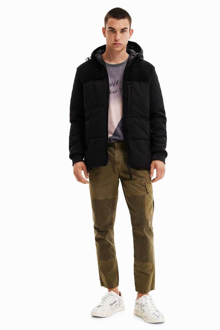 Abrigos Desigual Plain hooded Hombre | IDW251480