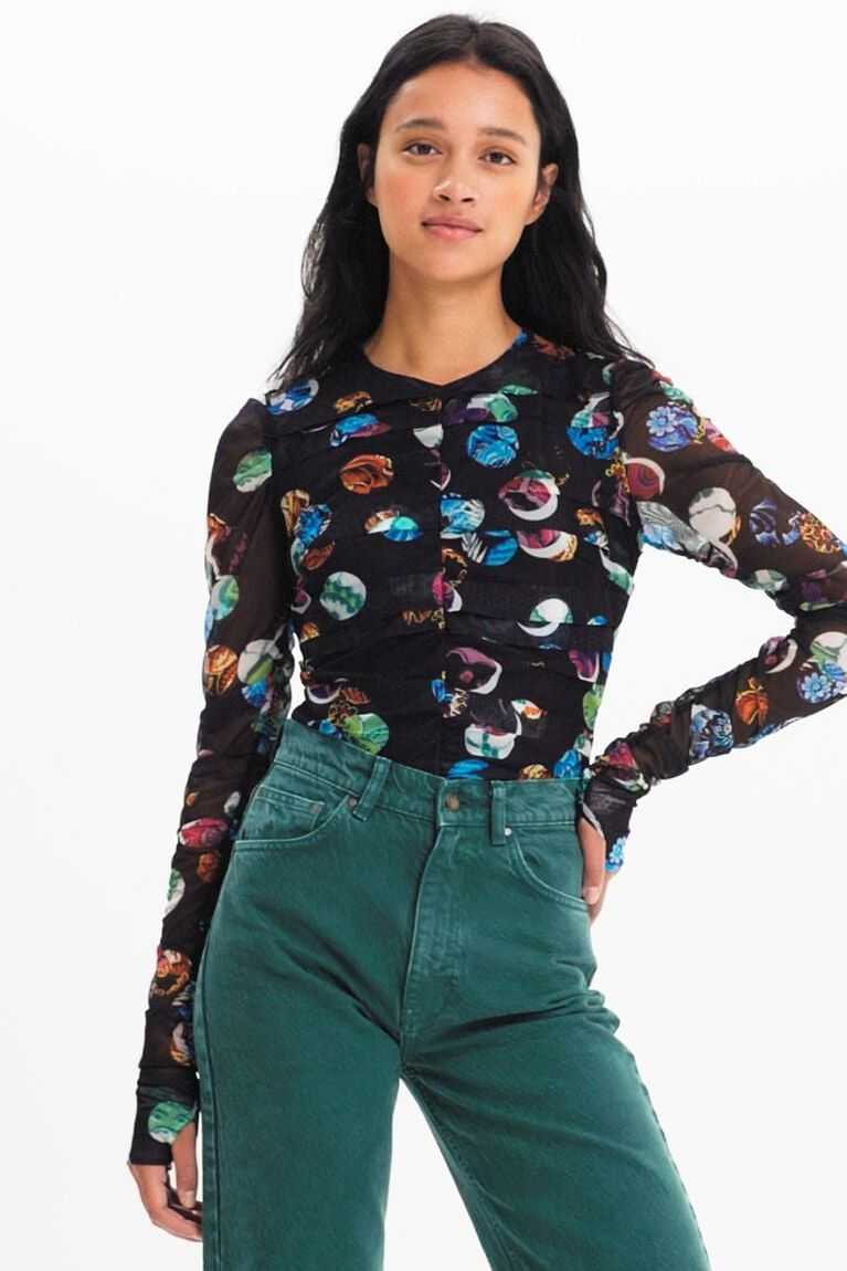 Bodysuit Desigual Fantasy polka dot print Mujer | OMG403961