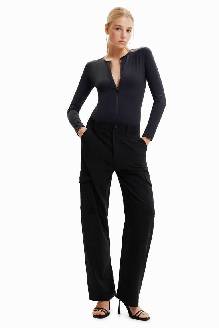 Bodysuit Desigual Technical zip-up Mujer | RKF437216