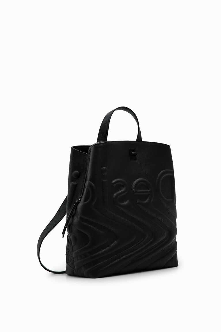 Bolsas De Mano Desigual Small embossed logo Mujer | HOG732051