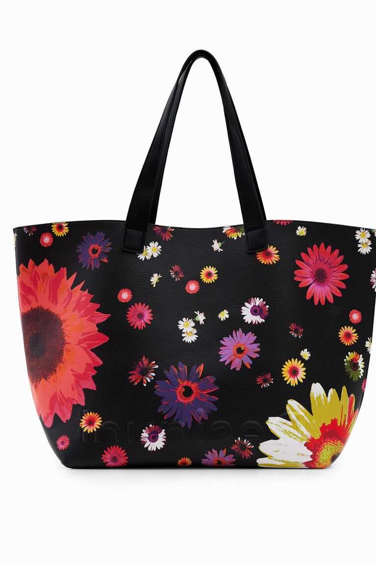 Bolsas Desigual Extra-large reversible floral shopper Mujer | EYA362509