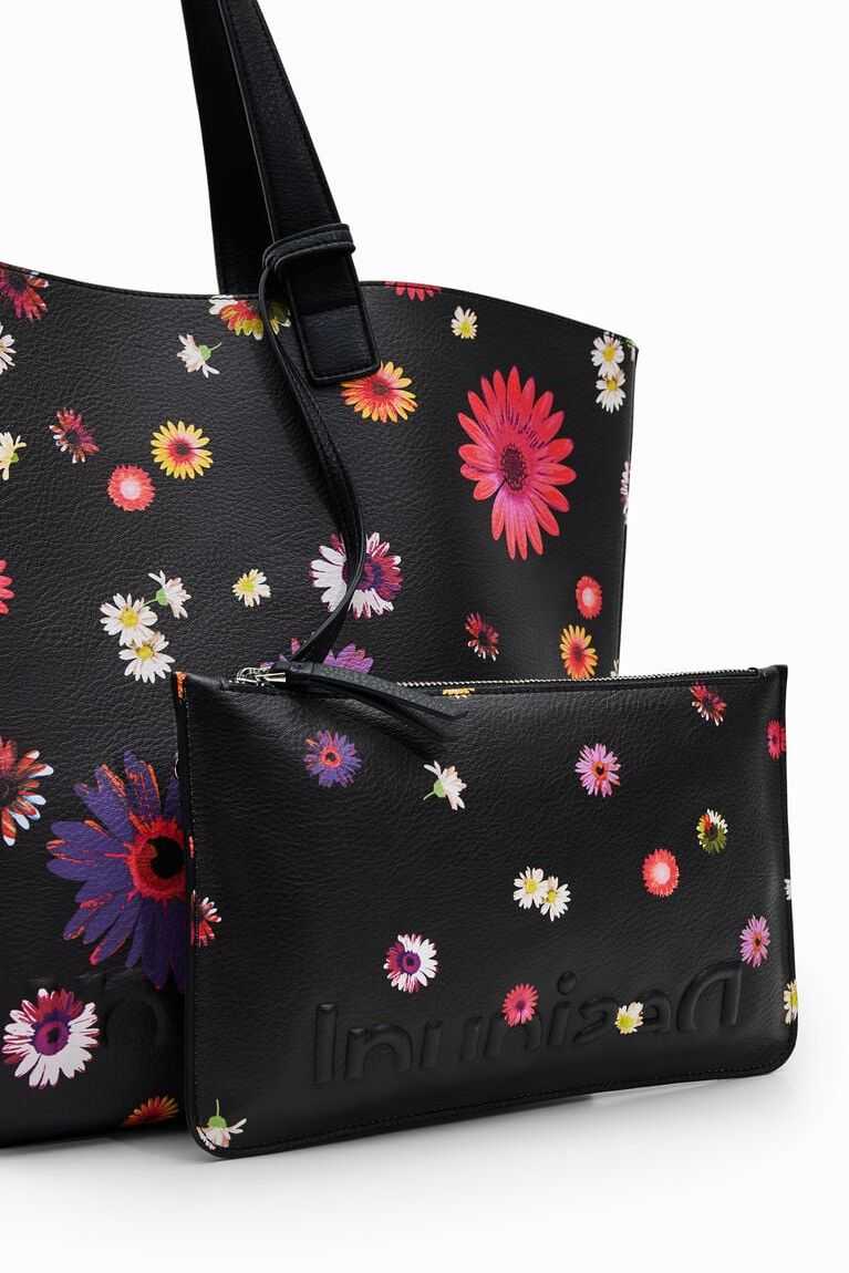 Bolsas Desigual Extra-large reversible floral shopper Mujer | EYA362509