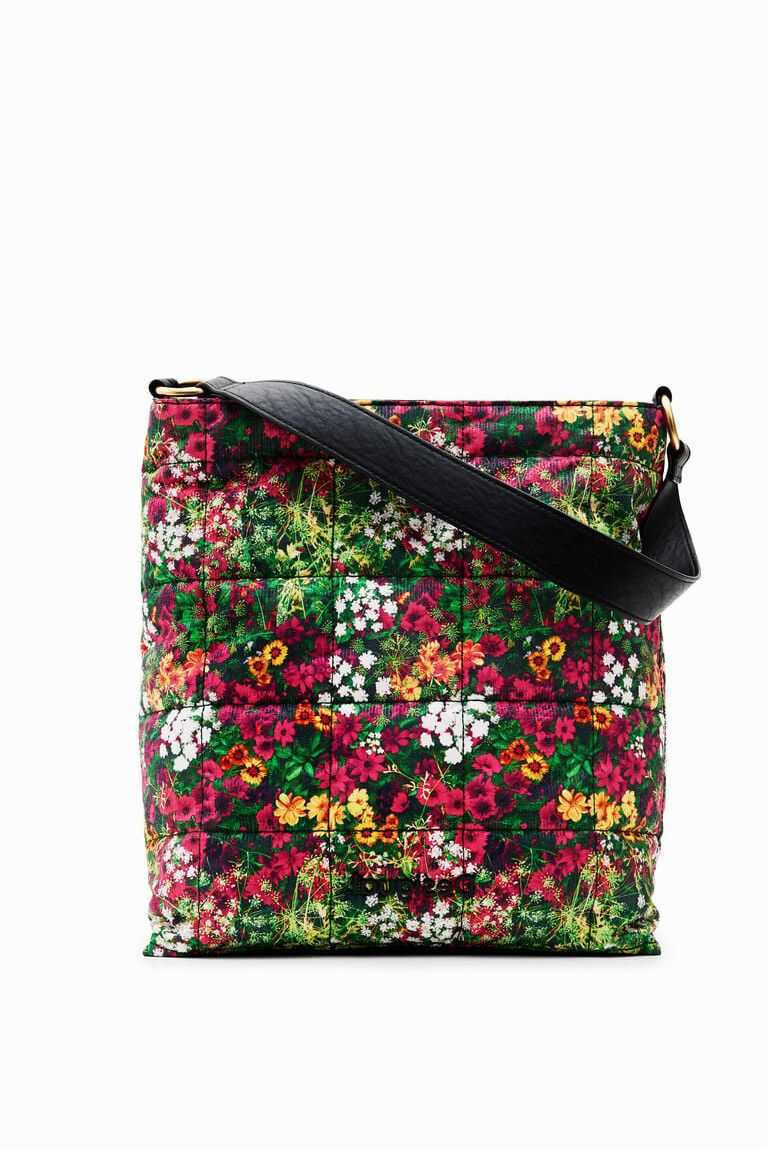 Bolsas Desigual Large floral bucket Mujer | STU109536