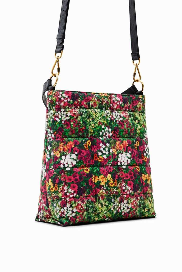 Bolsas Desigual Large floral bucket Mujer | STU109536