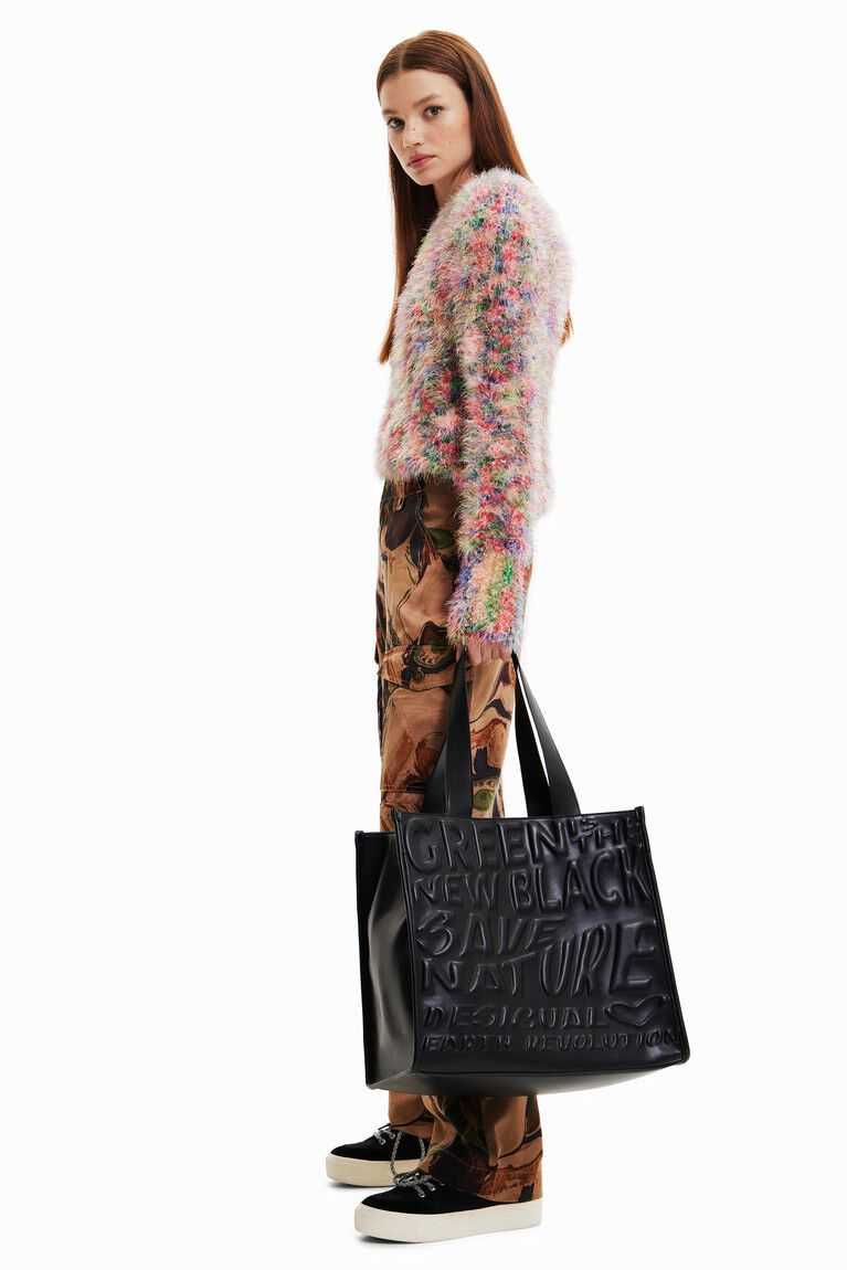 Bolsas Desigual Messages shopper Mujer | BKF683079