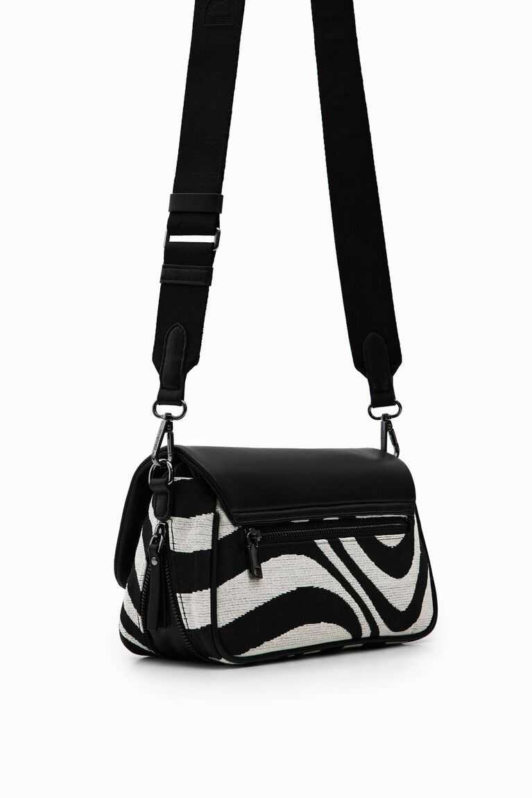 Bolsas Desigual Small half-logo zebra Mujer | WOA805634