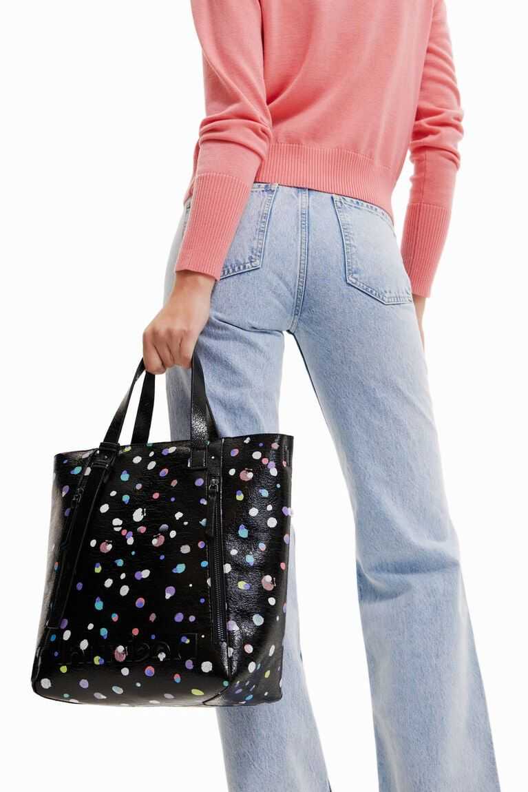 Bolso Tote Desigual Large polka dot Mujer | LKX673510