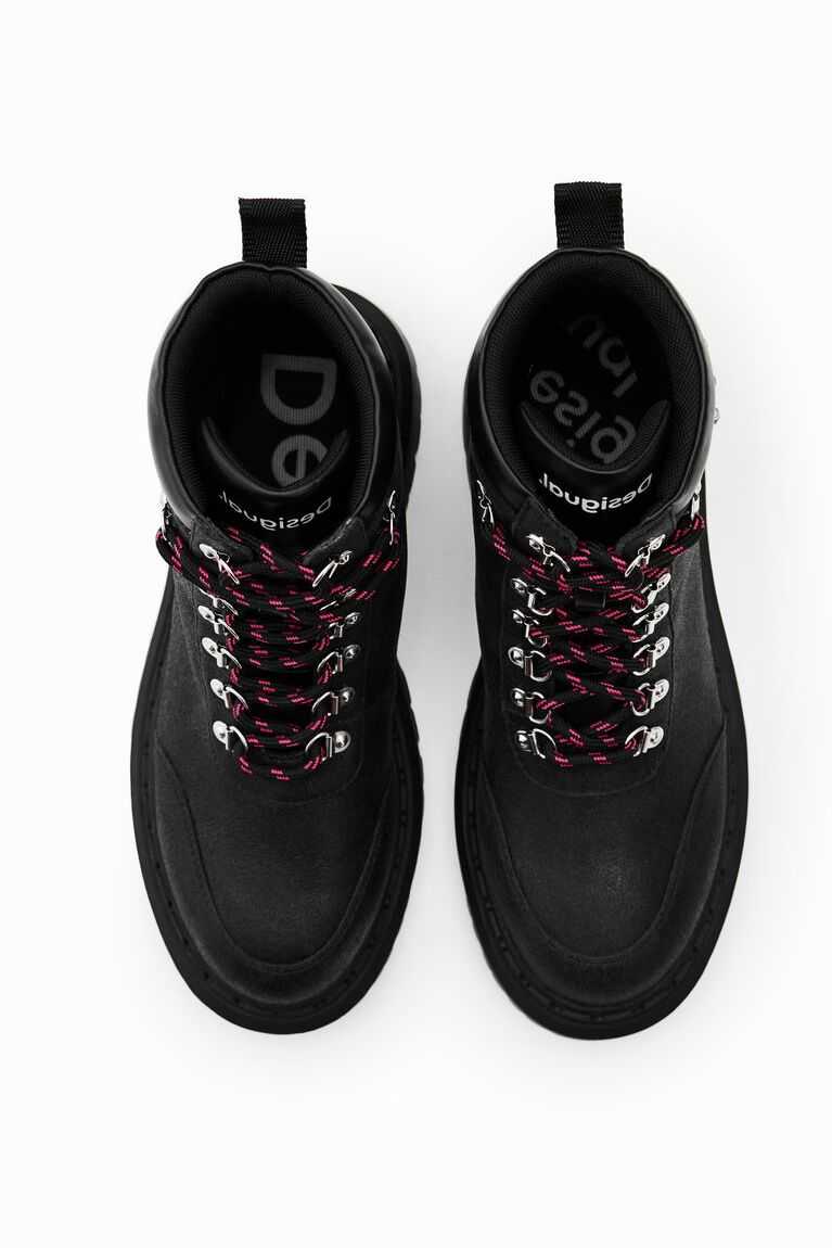 Botas Desigual Encaje-up with crystals Mujer | REU348769