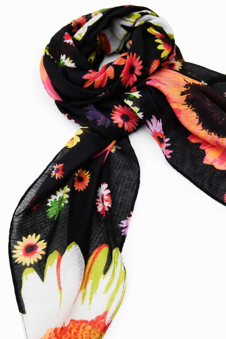 Bufandas Desigual Floral patchwork foulard Mujer | PXW857106