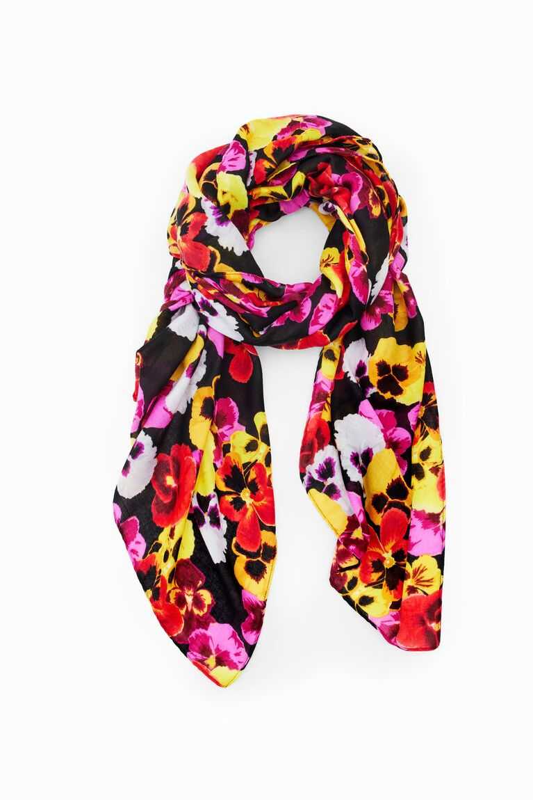 Bufandas Desigual Rectangular floral foulard Mujer | MGY725860