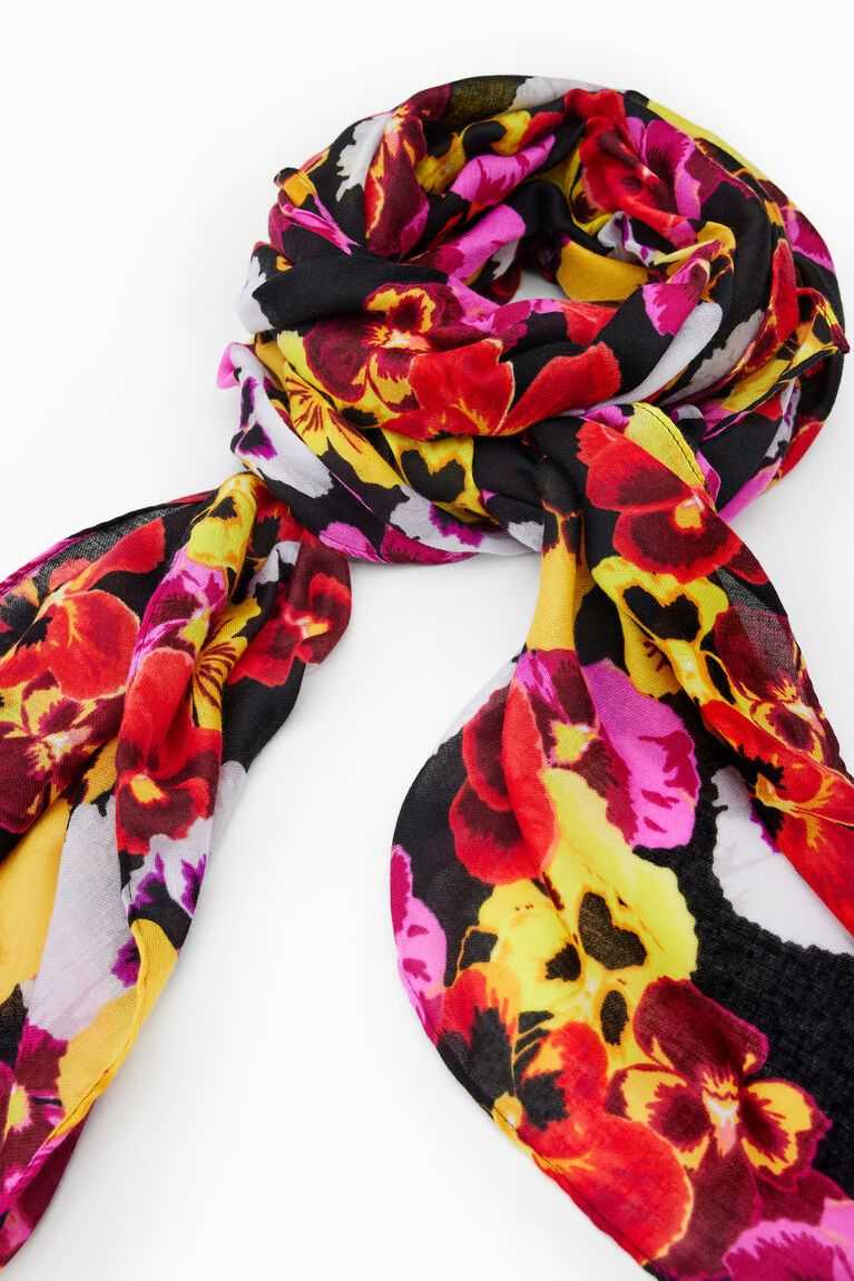 Bufandas Desigual Rectangular floral foulard Mujer | MGY725860