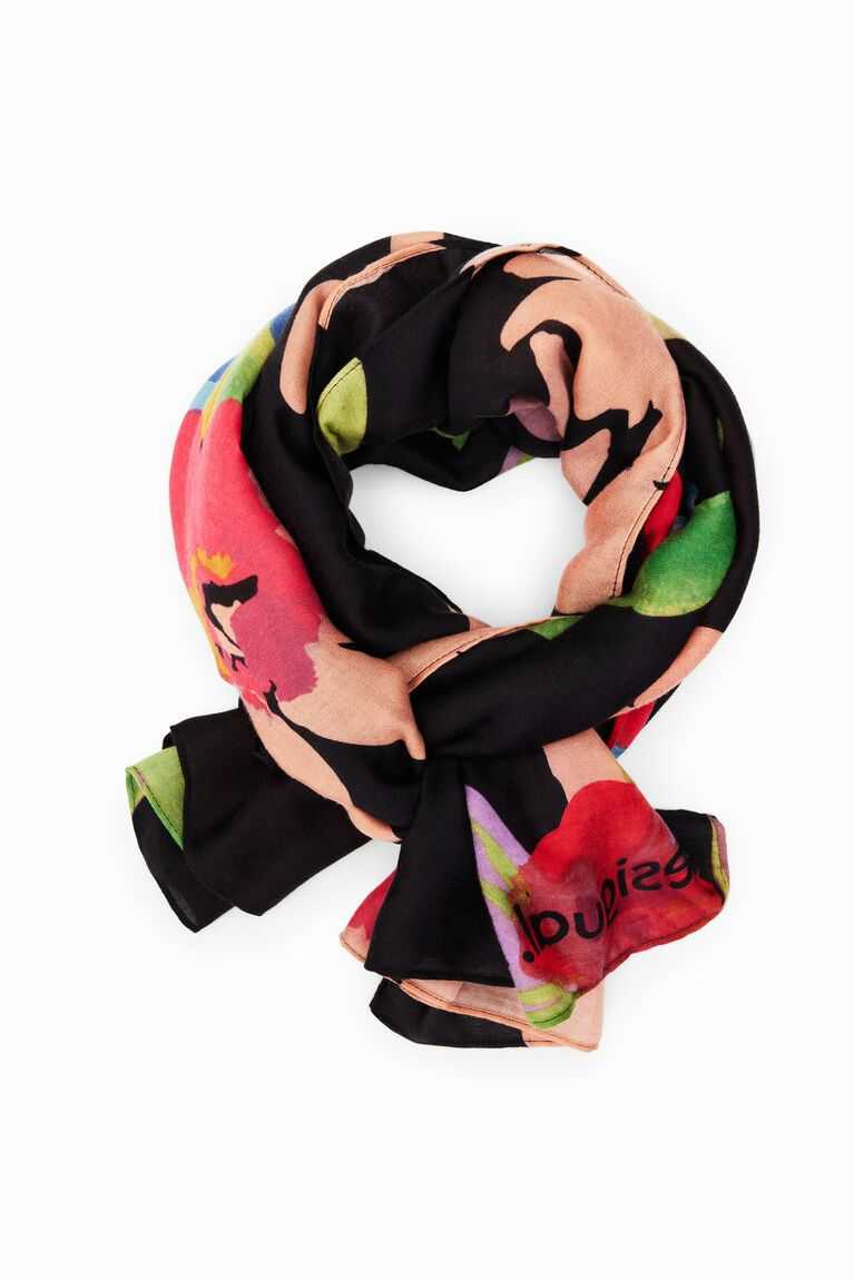 Bufandas Desigual Rectangular floral foulard Mujer | PTG627430