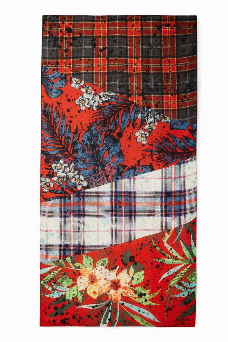 Bufandas Desigual Rectangular patchwork foulard Mujer | GUH942178