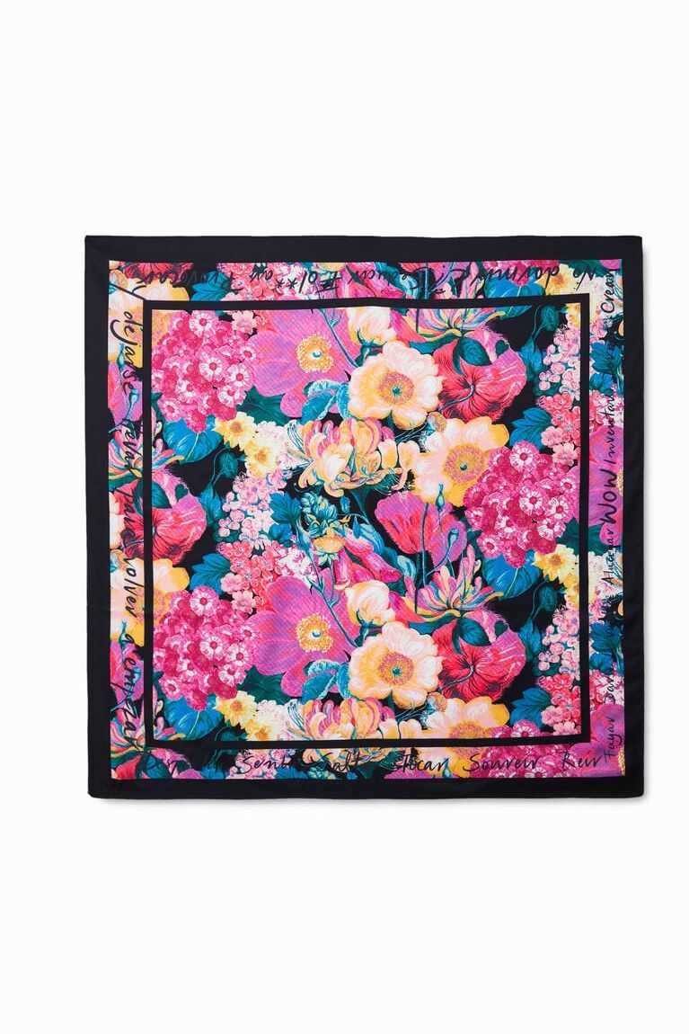 Bufandas Desigual Square floral foulard Mujer | BZF178245