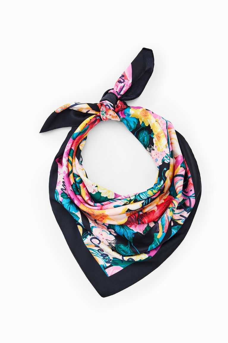 Bufandas Desigual Square floral foulard Mujer | BZF178245