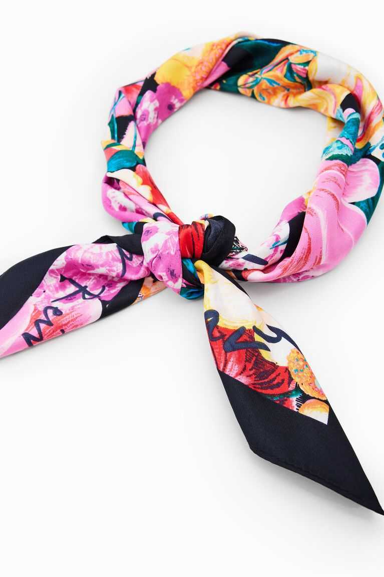 Bufandas Desigual Square floral foulard Mujer | BZF178245