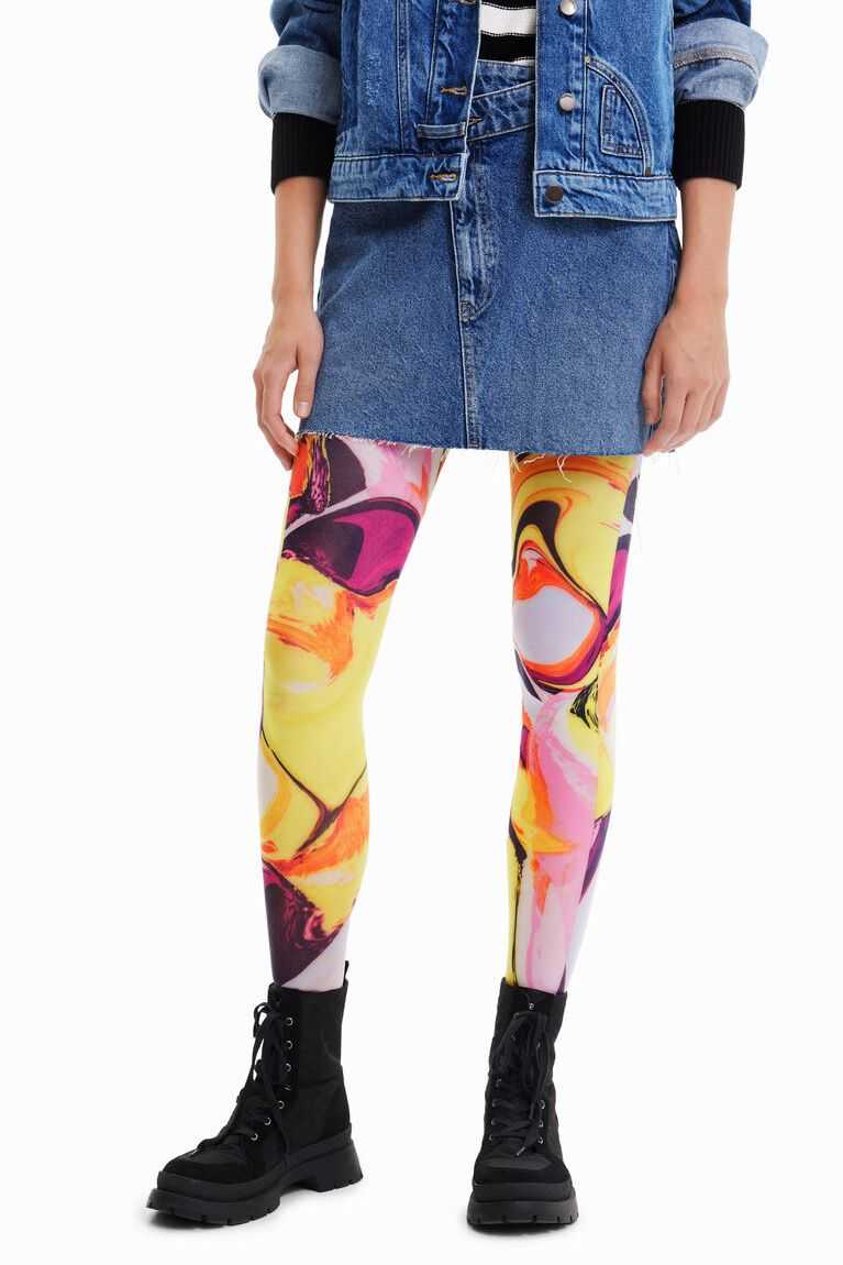 Calcetines Desigual Abstract arty tights Mujer | WTS329170