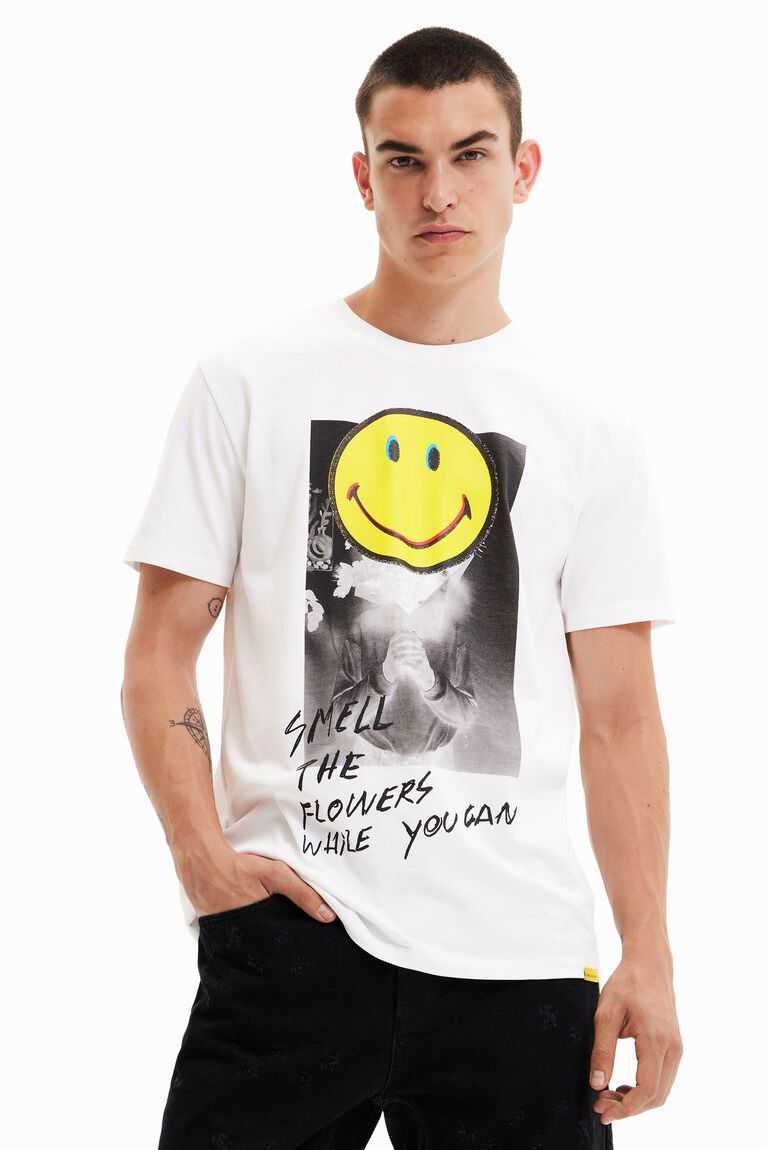 Camisa Polo Desigual Corta-sleeve Smiley Hombre | CTW549716