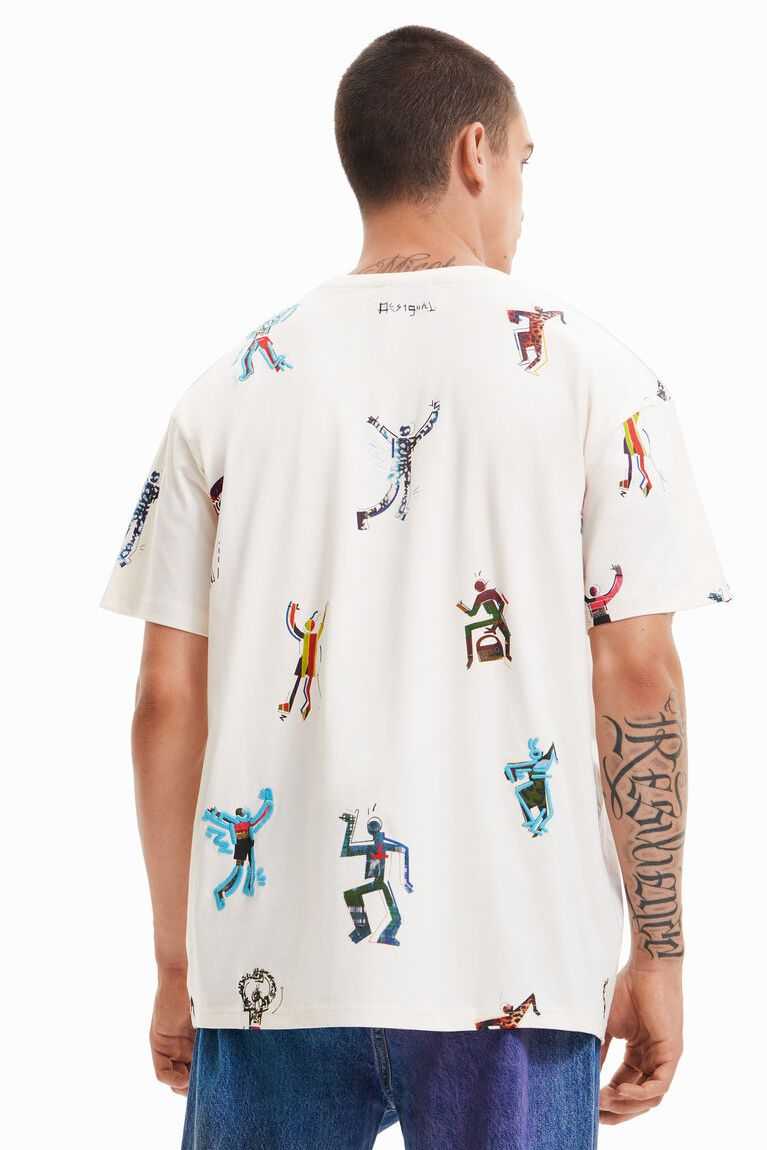 Camisa Polo Desigual Corta-sleeve dancing Hombre | UGO320951