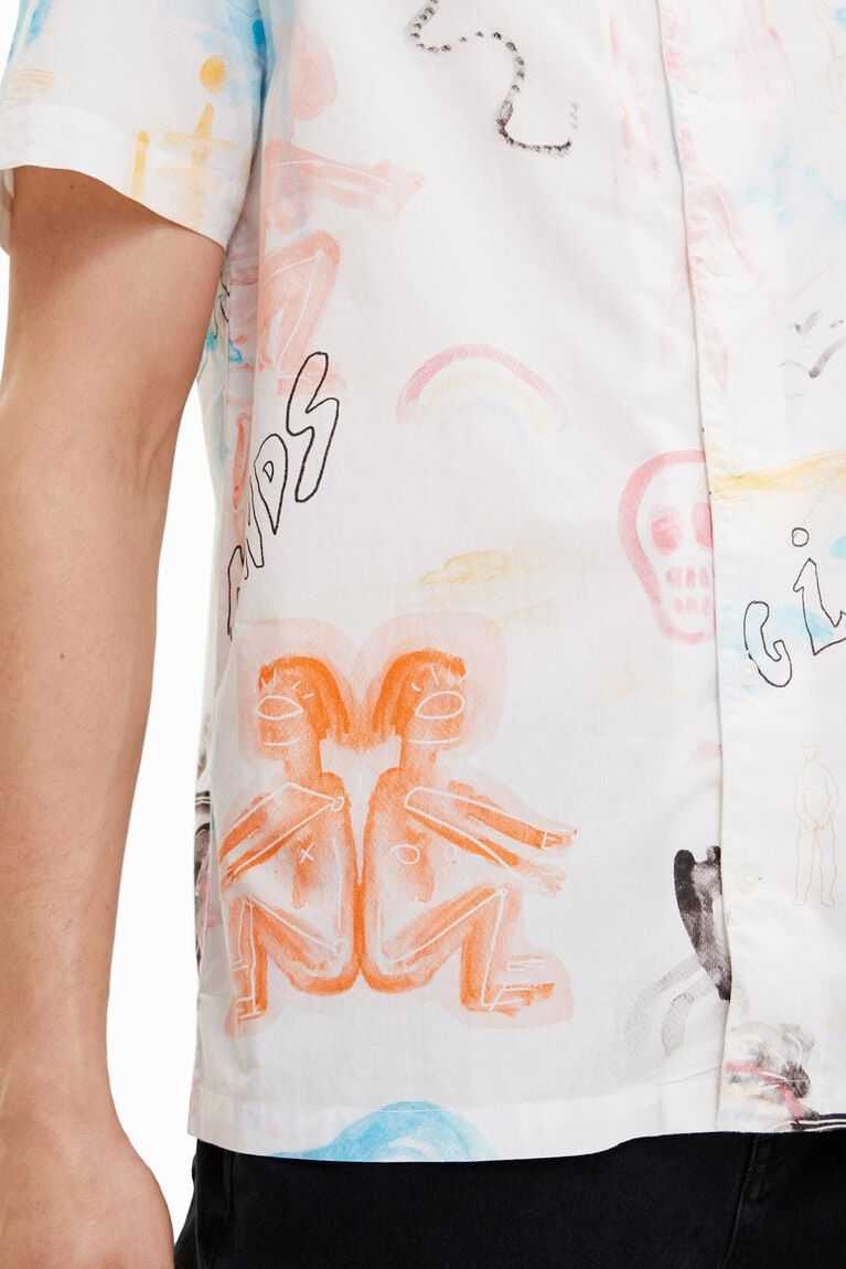 Camisas Desigual Arty resort Hombre | OXM583029