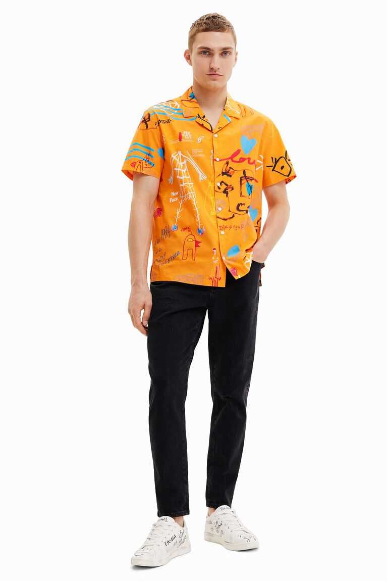 Camisas Desigual Collage resort Hombre | KAF283750