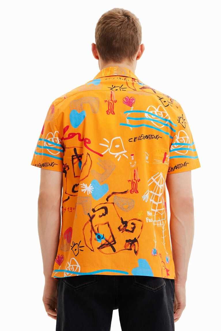 Camisas Desigual Collage resort Hombre | KAF283750