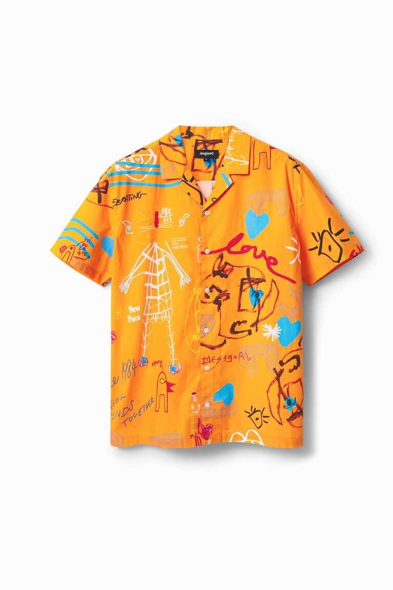 Camisas Desigual Collage resort Hombre | KAF283750