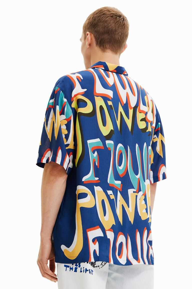 Camisas Desigual Flower power resort Hombre | EXY562379