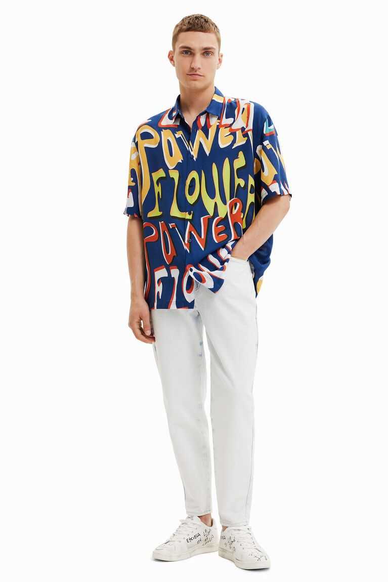 Camisas Desigual Flower power resort Hombre | EXY562379