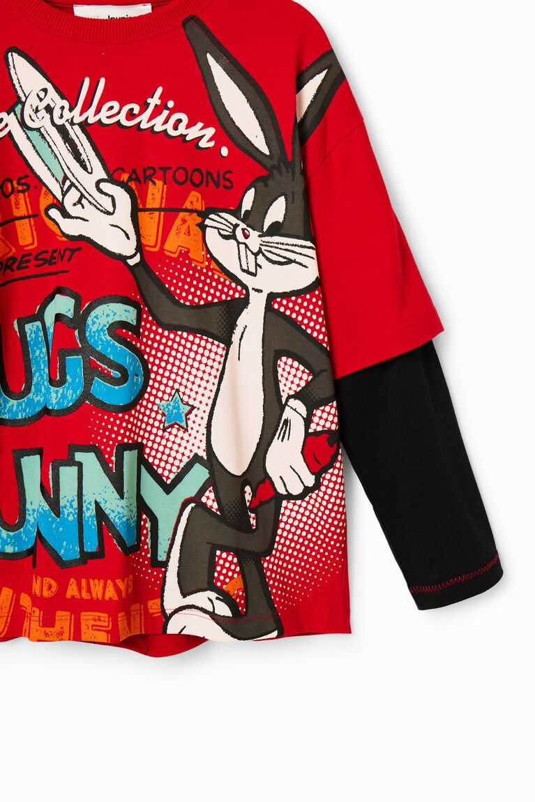 Camiseta Desigual Bugs Bunny double-sleeve Niño | JHT308145