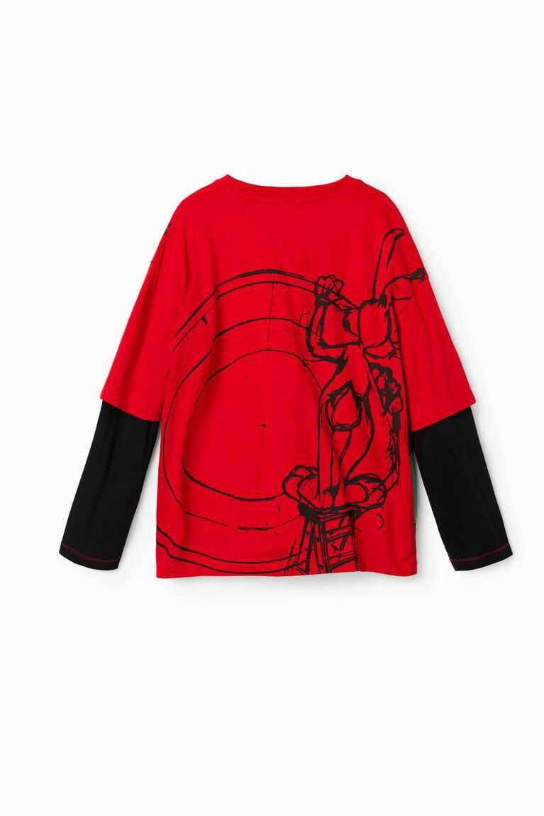 Camiseta Desigual Bugs Bunny double-sleeve Niño | JHT308145