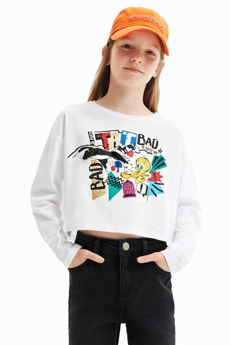 Camiseta Desigual Corta Looney Tunes Niña | NIK840137