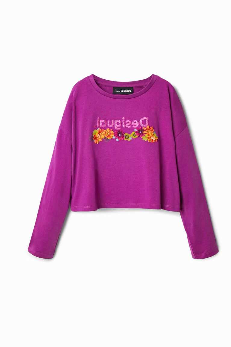 Camiseta Desigual Corta flower Niña | EXK210834