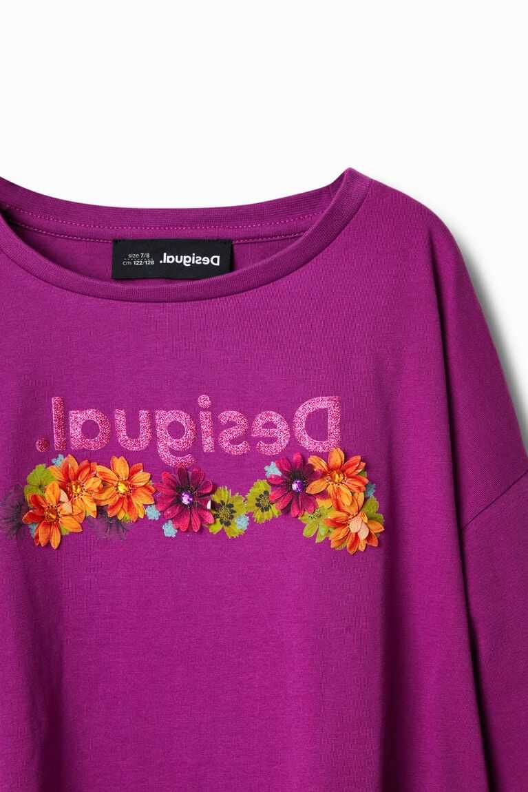 Camiseta Desigual Corta flower Niña | EXK210834