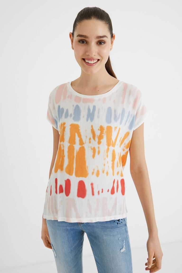 Camiseta Desigual Corta sleeve tie-dye Mujer | CZY083592